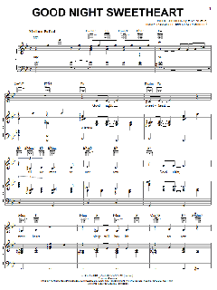 Good Night Sweetheart von Bing Crosby (Download) 