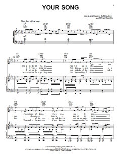Your Song von Elton John (Download) 
