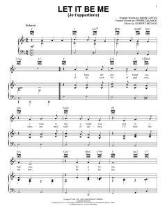 Let It Be Me (Je T'appartiens) von Elvis Presley (Download) 