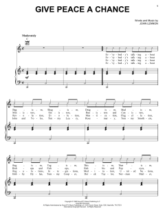 Give Peace A Chance von John Lennon (Download) 