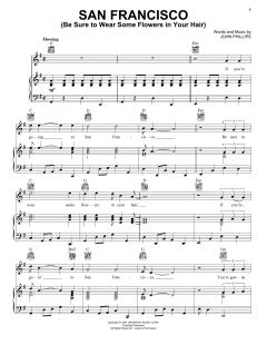 San Francisco (Be Sure To Wear Some Flowers In Your Hair) von Scott McKenzie (Download) 