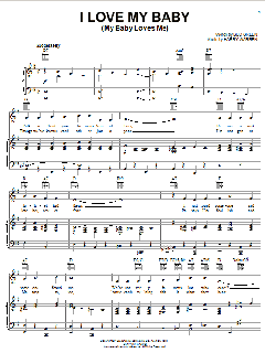 I Love My Baby (My Baby Loves Me) von Bud Green (Download) 