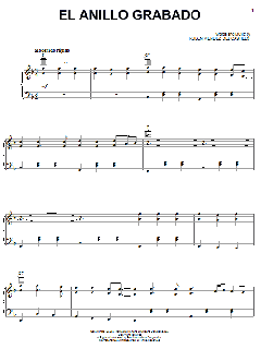 El Anillo Grabado von Tirano Del Norte (Download) 