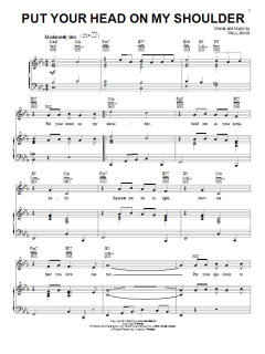 Put Your Head On My Shoulder von Paul Anka (Download) 