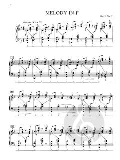 Melody In F, Op. 3, No. 1 von Anton Rubinstein 