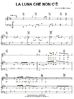 La Luna Che Non C'e von Andrea Bocelli (Download) 