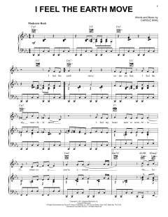 I Feel The Earth Move von Carole King (Download) 