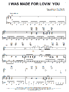 I Was Made For Lovin' You von Kiss (Download) 