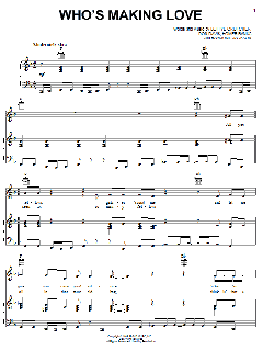 Who's Making Love von Don Davis (Download) 