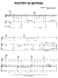 Poetry In Motion von Johnny Tillotson (Download) 