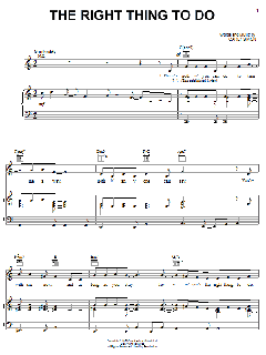 The Right Thing To Do von Carly Simon (Download) 