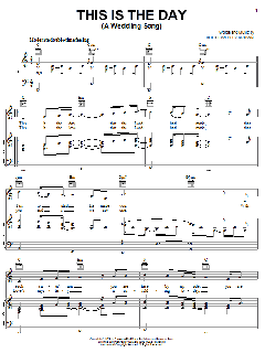 This Is The Day (A Wedding Song) von Scott Wesley Brown (Download) 