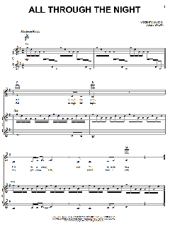 All Through The Night von Cyndi Lauper (Download) 