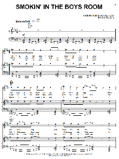 Smokin' In The Boys Room von Motley Crue (Download) 