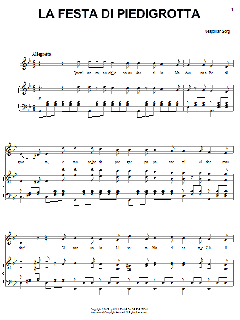 La festa di Piedigrotta von Neapolitan Song (Download) 