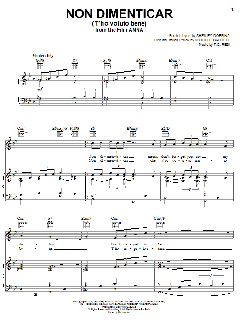 Non Dimenticar (T'ho Voluto Bene) von Shelley Dobbins (Download) 