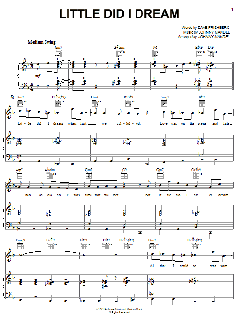 Little Did I Dream von Dave Frishberg (Download) 