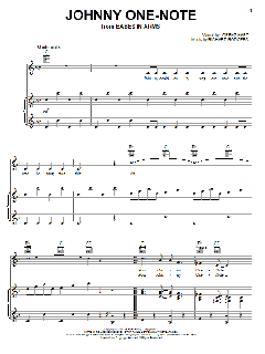 Johnny One Note von Judy Garland (Download) 