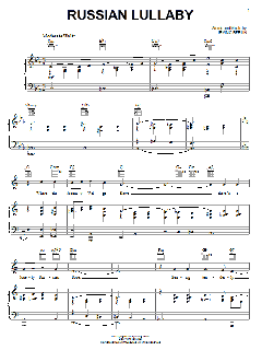 Russian Lullaby von Cab Calloway (Download) 