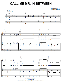 Call Me Mr. In-Between von Burl Ives (Download) 