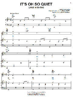 It's Oh So Quiet (Jetzt Ist Es Still) von Hans Lang (Download) 