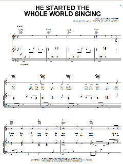 He Started The Whole World Singing von Chris Waters (Download) 