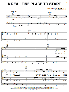 A Real Fine Place To Start von Sara Evans (Download) 