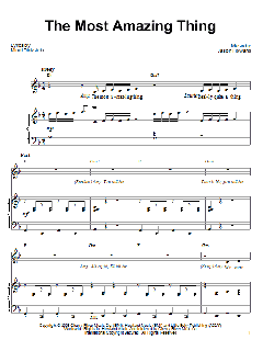 The Most Amazing Thing von Jason Howland (Download) 