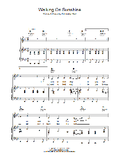 Walking On Sunshine von Katrina & The Waves (Download) 