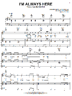 I'm Always Here (theme from Baywatch) von Jimi Jamison (Download) 