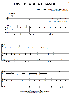 Give Peace A Chance von Yoko Ono (Download) 