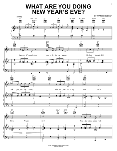 What Are You Doing New Year's Eve? von Frank Loesser (Download) 