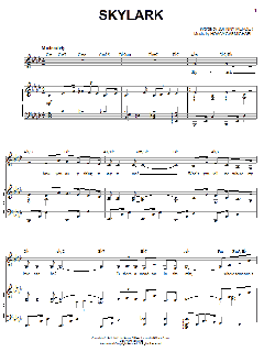 Skylark von Johnny Mercer (Download) 