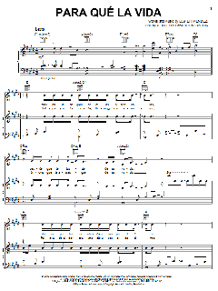 Para Qué La Vida von Enrique Iglesias (Download) 