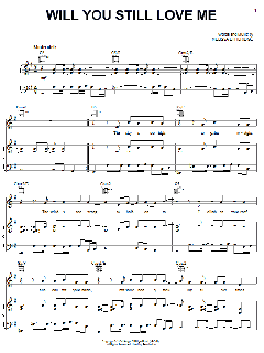 Will You Still Love Me von Melissa Etheridge (Download) 