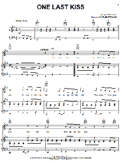 One Last Kiss von Lee Adams (Download) 