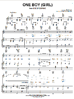 One Boy (Girl) von Lee Adams (Download) 