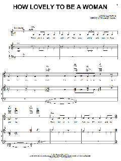 How Lovely To Be A Woman von Lee Adams (Download) 