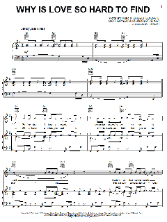 Why Is Love So Hard To Find von Jesse McCartney (Download) 