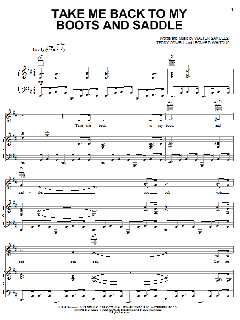 Take Me Back To My Boots And Saddle von Gene Autry (Download) 