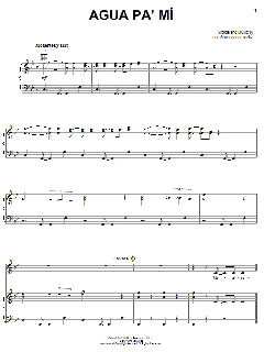 Agua Pa' Mi von Celia Cruz (Download) 