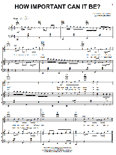 How Important Can It Be von Joni James (Download) 