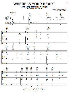 Where Is Your Heart (The Song From Moulin Rouge) von Percy Faith (Download) 