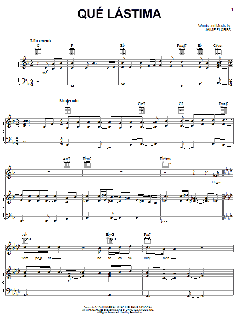 Que Lastima von Jaime Flores (Download) 