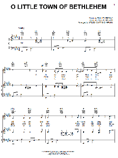 O Little Town Of Bethlehem von Phillips Brooks (Download) 