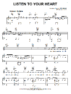 Listen To Your Heart von Roxette (Download) 