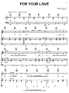 For Your Love von Ed Townsend (Download) 