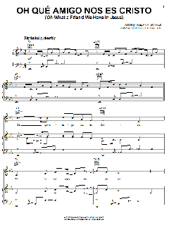 Oh Qué Amigo Nos Es Cristo (Oh What A Friend We Have In Jesus) von Joseph M. Scriven (Download) 