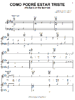 Como Podre Estar Triste (His Eye Is On The Sparrow) von Civilla D. Martin (Download) 