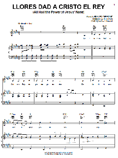 Llores Dad A Cristo El Rey (All Hail The Power Of Jesus' Name) von Edward Perronet (Download) 